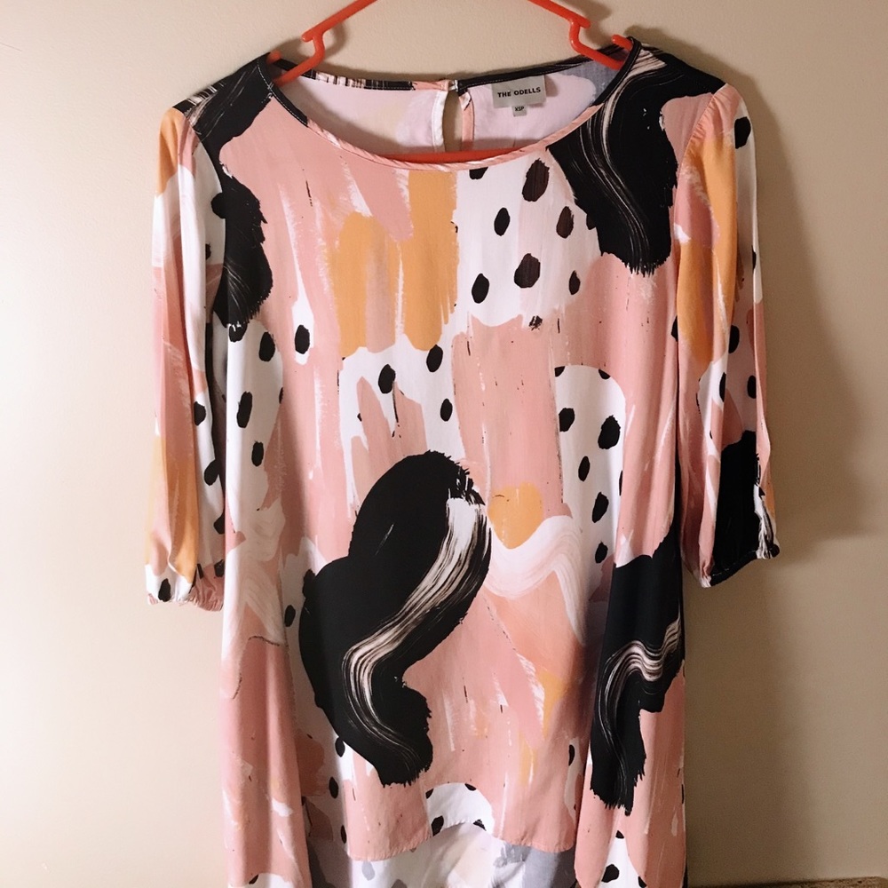 Odells Abstract Dress